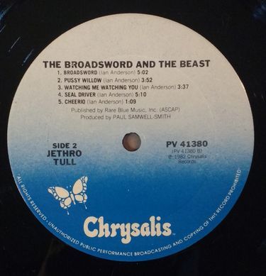Платівка Jethro Tull - The Broadsword And The Beast (Vinyl) | Джетро Тал