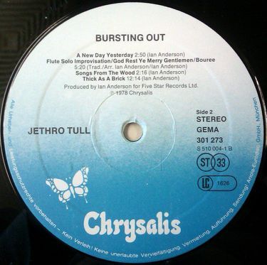 Платівка Jethro Tull - Live (Vinyl) | Джетро Тал