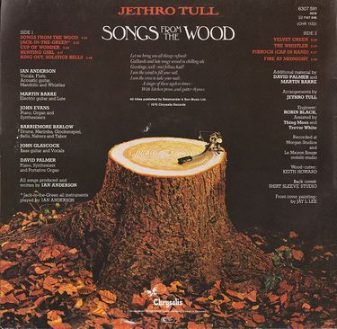Платівка Jethro Tull - Songs From The Wood (Vinyl) | Джетро Тал