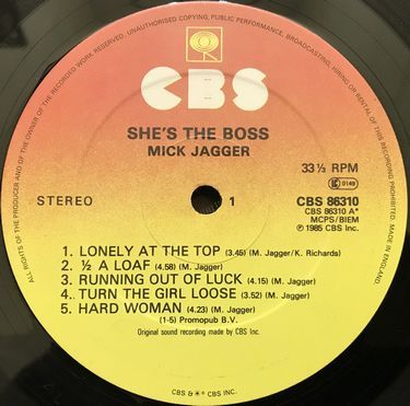 Mick Jagger - She's The Boss 
