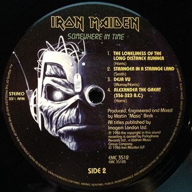 Платівка Айрон Мейден | Iron Maiden - Somewhere In Time 