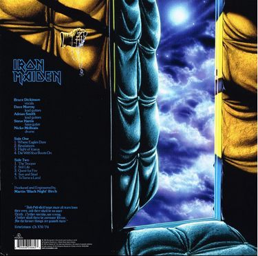 Iron Maiden - Piece Of Mind (LP, Album, Reissue, Remastered, 180 Gram, Vinyl)