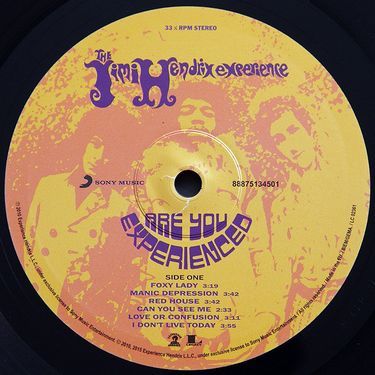 Jimi Hendrix Experience - Are You Experienced? (Vinyl)
