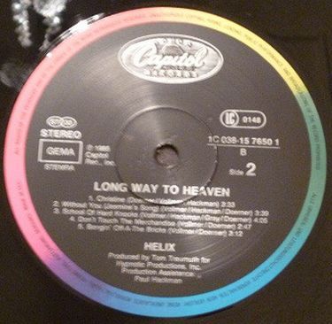 Helix - Long Way To Heaven (Vinyl)