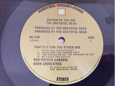Gratefu Dead - Anthem Of The Sun