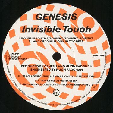 Платівка Genesis - Invicible Touch (Vinyl) | Дженесіс