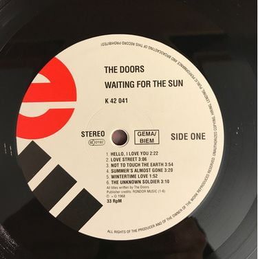 Платівка The Doors - Waiting For The Sun (Vinyl) SS - Still Sealed | Дорз