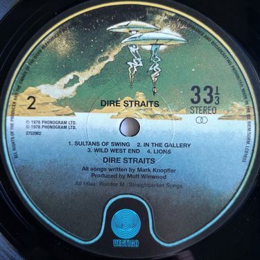 Платівка Dire Straits - Dire Straits | Дайр Стрейтс
