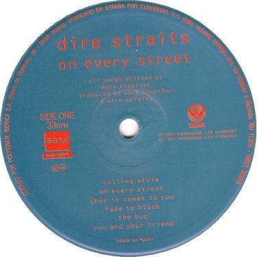 Платівка Dire Straits - On Every Street (Vinyl) |  Дайр Стрейтс