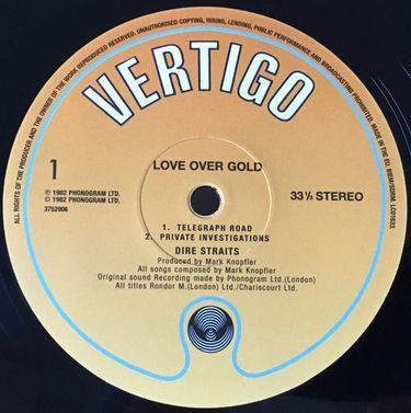 Платівка Dire Straits - Love Over Gold SS - Still Sealed| Дайр Стрейтс