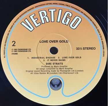 Платівка Dire Straits - Love Over Gold SS - Still Sealed| Дайр Стрейтс