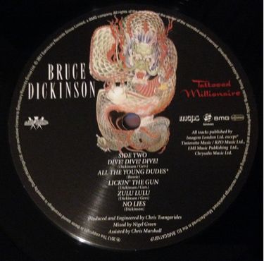 Bruce Dickinson - Tattoed Millionaire (Vinyl)