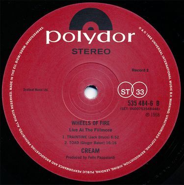 Cream - Wheels Of Fire
