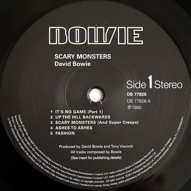 Платівка Девід Боуї | David Bowie - Scary Monsters 