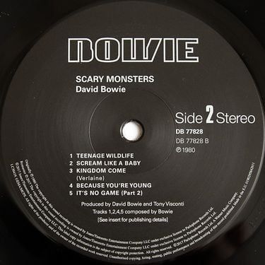 Платівка Девід Боуї | David Bowie - Scary Monsters 