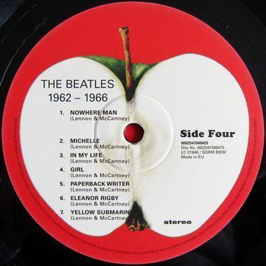 Платівка The Beatles - 1962-1966 | Бітлз 1962-1966
