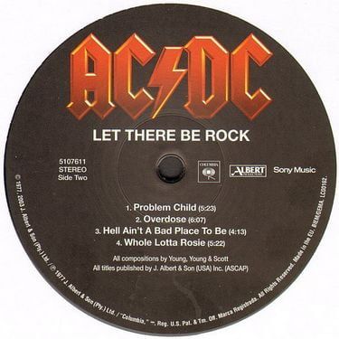 Платівка AC/DC - Let There Be Rock|ЕЙСІ ДІСІ-Нехай буде рок