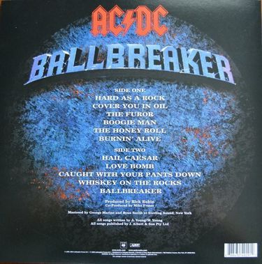 Платівка АС/ДС | AC/DC - Ballbreaker (Vinyl)