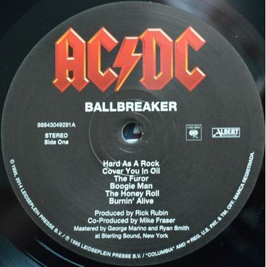 Платівка АС/ДС | AC/DC - Ballbreaker (Vinyl)