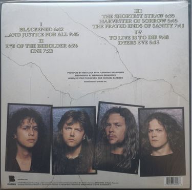 Платівка Metallica - ...And Justice For All|Металіка-...І справедливість для всіх(2xLP)