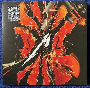 Metallica and San Francisco Symphony - S&M2  (4 LP SET CONTAINS 16-PAGE BOOK with photos by Anton Corbijn)