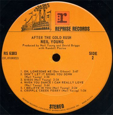Neil Young - After The Gold Rush (Vinyl)
