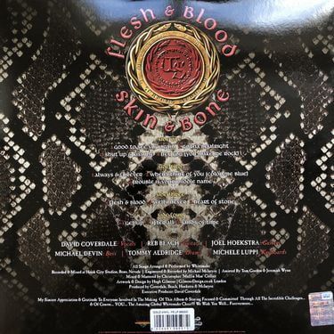 Платівка Уайтснейк | Whitesnake - Flesh & Blood 