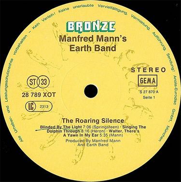 Manfred Mann's Earth band - The Roaring Silence