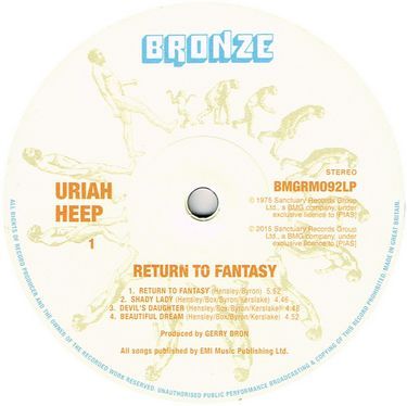 Платівка Юрай Хіп | Uriah Heep - Return To Fantasy (Vinyl)