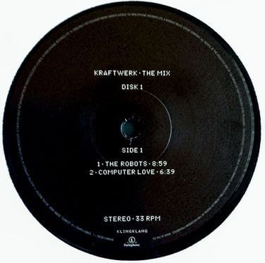 Платівка Крафтверк - Зе Мікс | Kraftwerk - The Mix