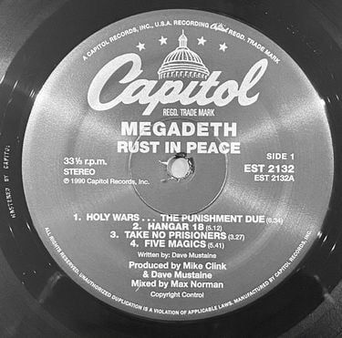 Megadeth - Rust in Peace | Мегадет - Раст Ін Піс