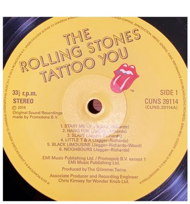 Платівка Ролінг Стоунз | The Rolling Stones - Tattoo You 