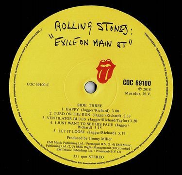 Платівка Ролінг Стоунз | The Rolling Stones - Exile On Main St. 