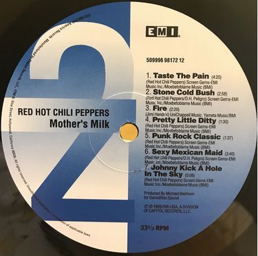 Платівка Ред Хот Чилі Пепперз | Red Hot Chili Peppers - Mother's Milk (Vinyl)