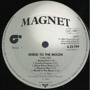Платівка Кріс Рі | Chris Rea - Wired To The Moon (Vinyl)