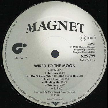 Платівка Кріс Рі | Chris Rea - Wired To The Moon (Vinyl)
