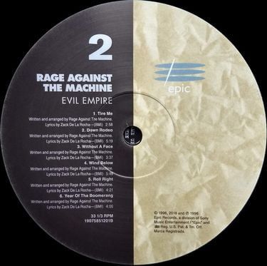 Rage Against The Machine - Evil Empire (Vinyl)
