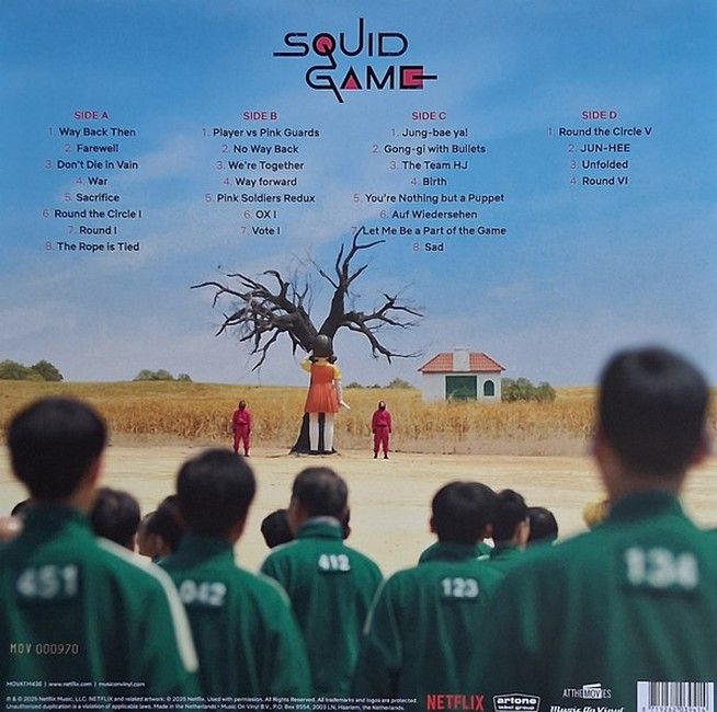 Jung Jaeil – Squid Game (Soundtrack From The Netflix Series) (2LP, Orange & Yellow)