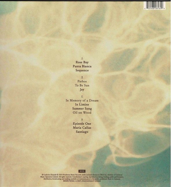 Ludovico Einaudi – The Summer Portraits (2LP, Album, Recycled Black)