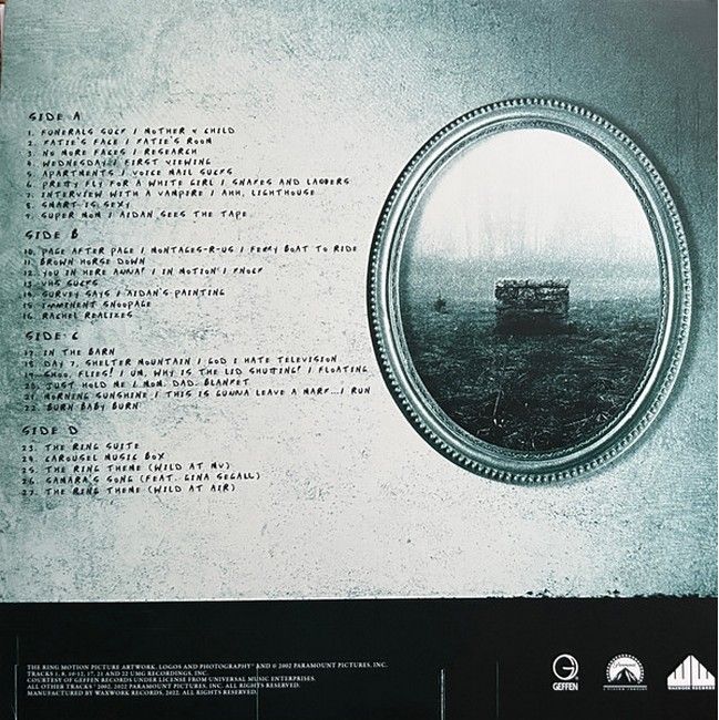 Hans Zimmer – The Ring (Original Motion Picture Soundtrack) (2LP, Reissue, Coke Bottle Clear w/ Black Orb [Samara & The Well])