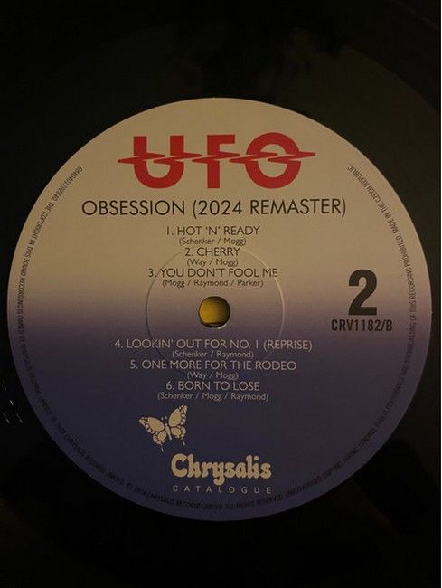 UFO – Obsession (3LP, Deluxe Edition, Reissue, Remastered, Stereo, Triple Gatefold, 180g, Vinyl)