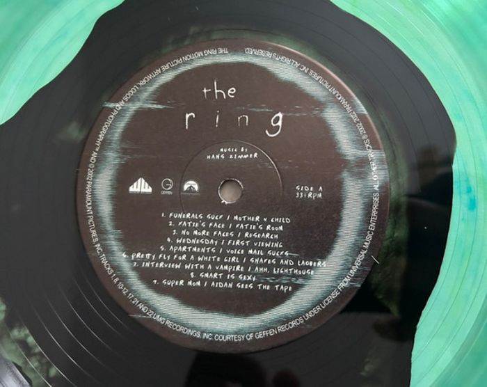 Hans Zimmer – The Ring (Original Motion Picture Soundtrack) (2LP, Reissue, Coke Bottle Clear w/ Black Orb [Samara & The Well])