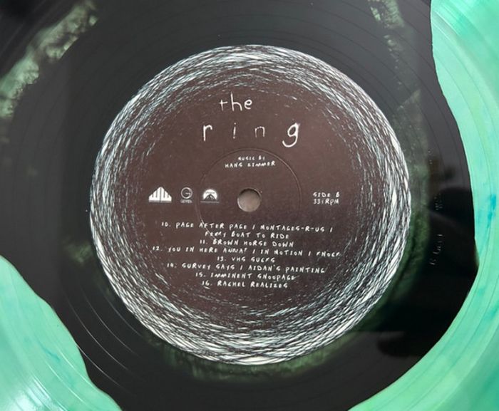 Hans Zimmer – The Ring (Original Motion Picture Soundtrack) (2LP, Reissue, Coke Bottle Clear w/ Black Orb [Samara & The Well])