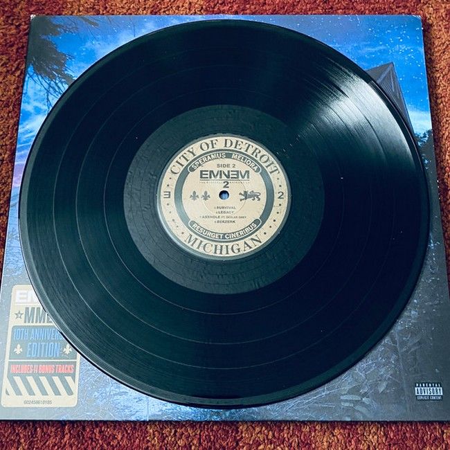 Eminem – The Marshall Mathers LP 2 (4LP, Deluxe Edition, Reissue, Stereo, 10th Anniversary Edition, Bonus Tracks, Vinyl)