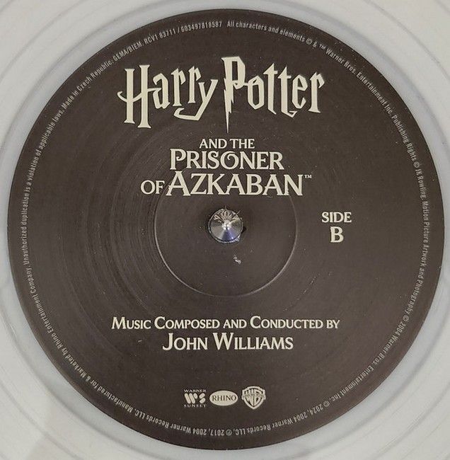 John Williams – Harry Potter And The Prisoner Of Azkaban (Original Motion Picture Soundtrack) (2LP, Album, Record Store Day, Limited Edition, Reissue, Clear Vinyl)