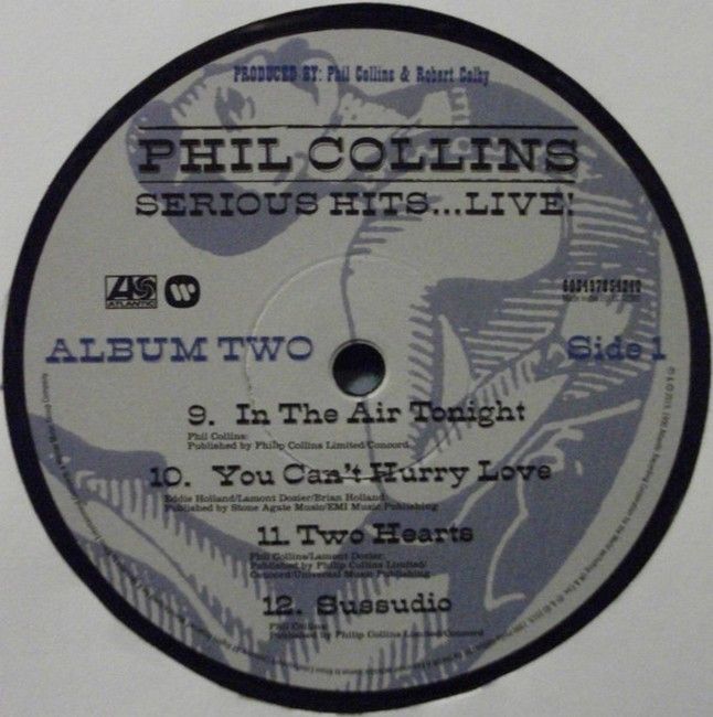 Phil Collins – Serious Hits...Live! (2LP, Reissue, Remastered, Repress, Gatefold Vinyl)