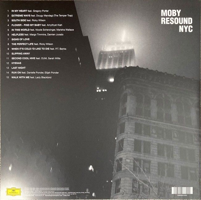 Moby – Resound NYC (2LP, Album, Limited Edition, Stereo, Clear [Crystal Clear])