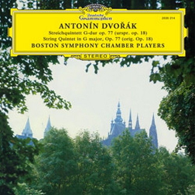 Платівка Antonin Dvorak, Boston Symphony Chamber Players – Streichquintett G-Dur Op. 77|Антонін Дворжак, Бостонський симфонічний камерний оркестр – Streichquintett G-Dur Op. 77