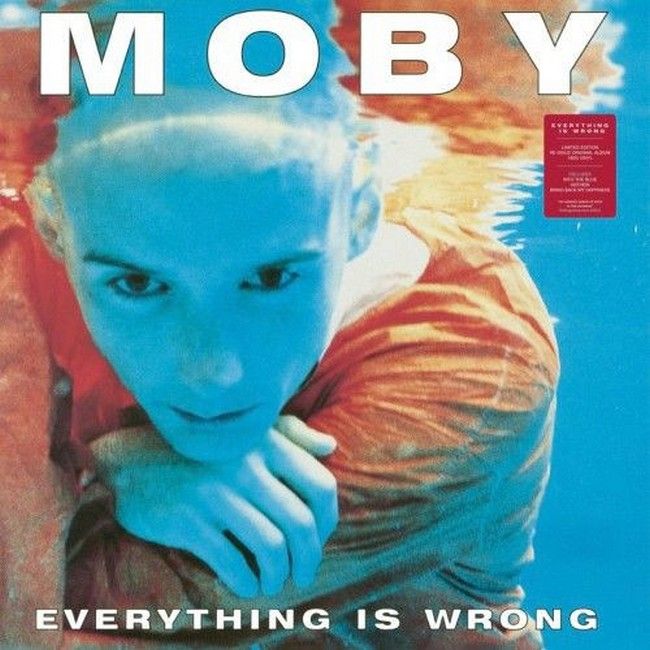 Moby – Everything Is Wrong (LP, Album, Limited Edition, Reissue, 180g, Vinyl)