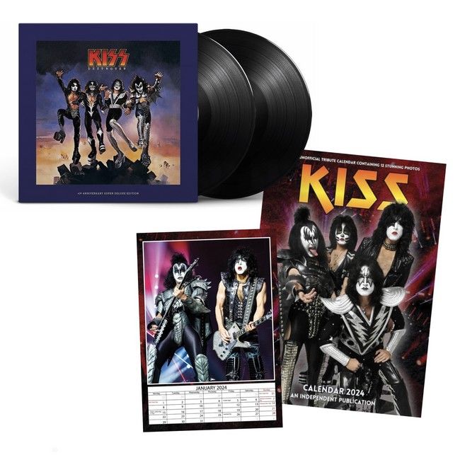 Платівка Платівка Kiss – Destroyer + Календар KISS 2024 (Wall Calendar, A3) (Комплект)|Кісс – Дестроєр + Календар